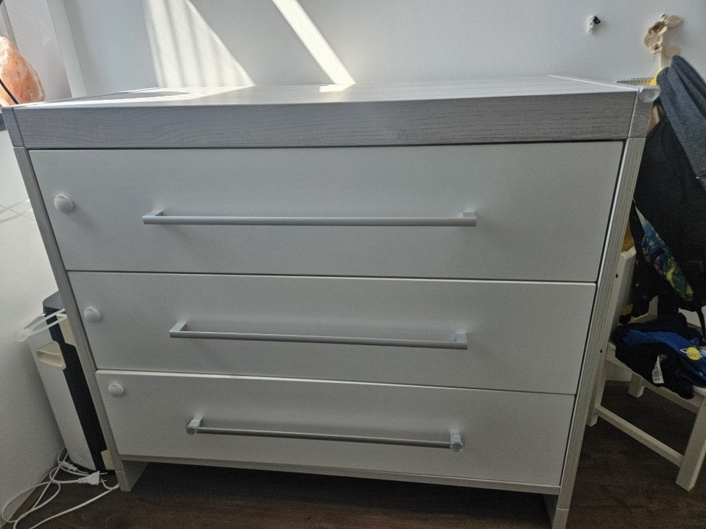 Commode met 3 lades merk TWF, Kinderen en Baby's, Ophalen, 50 tot 70 cm, 100 cm of meer, Zo goed als nieuw