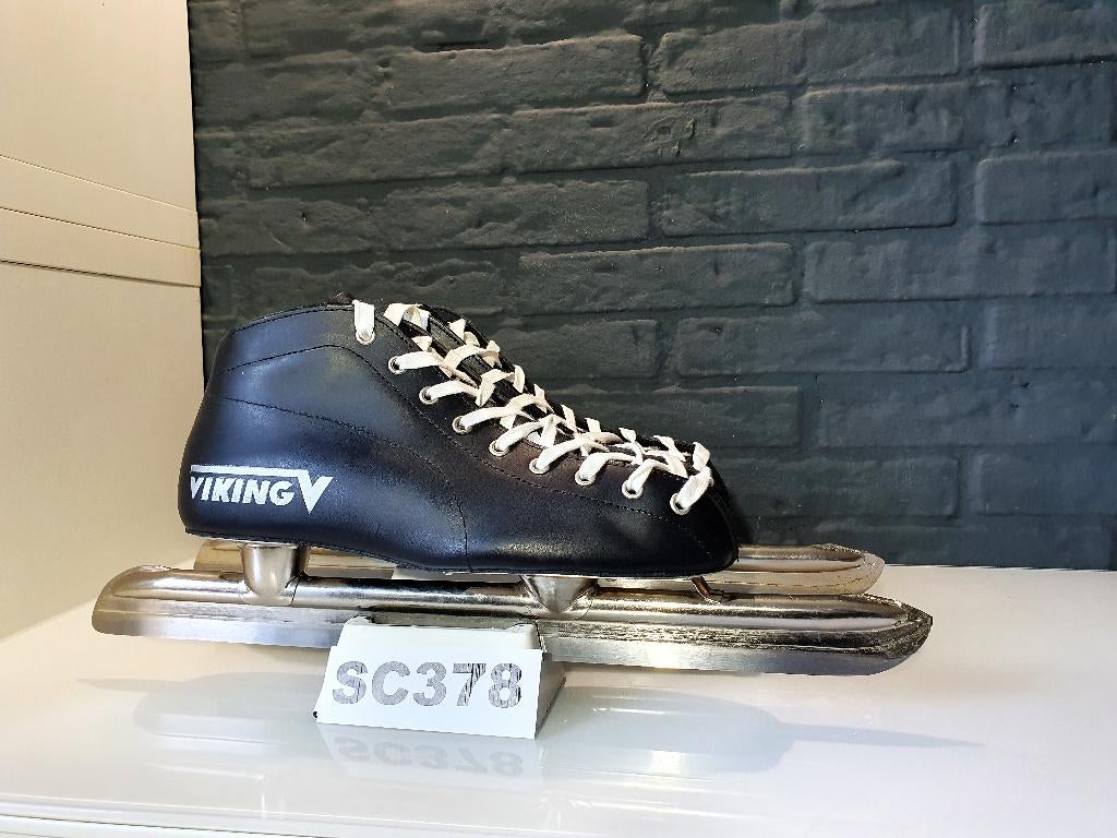 Viking Junior Tournoren Lage Laag Noren Leder Zwart Maat 37, Viking, Verzenden, Nieuw, Noren