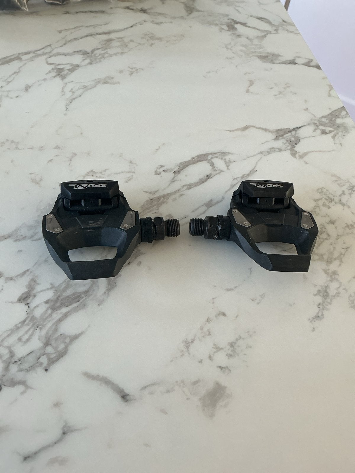 Shimano SPD-SL racefiets pedalen, Gebruikt, Overige materialen, Racefiets, Ophalen