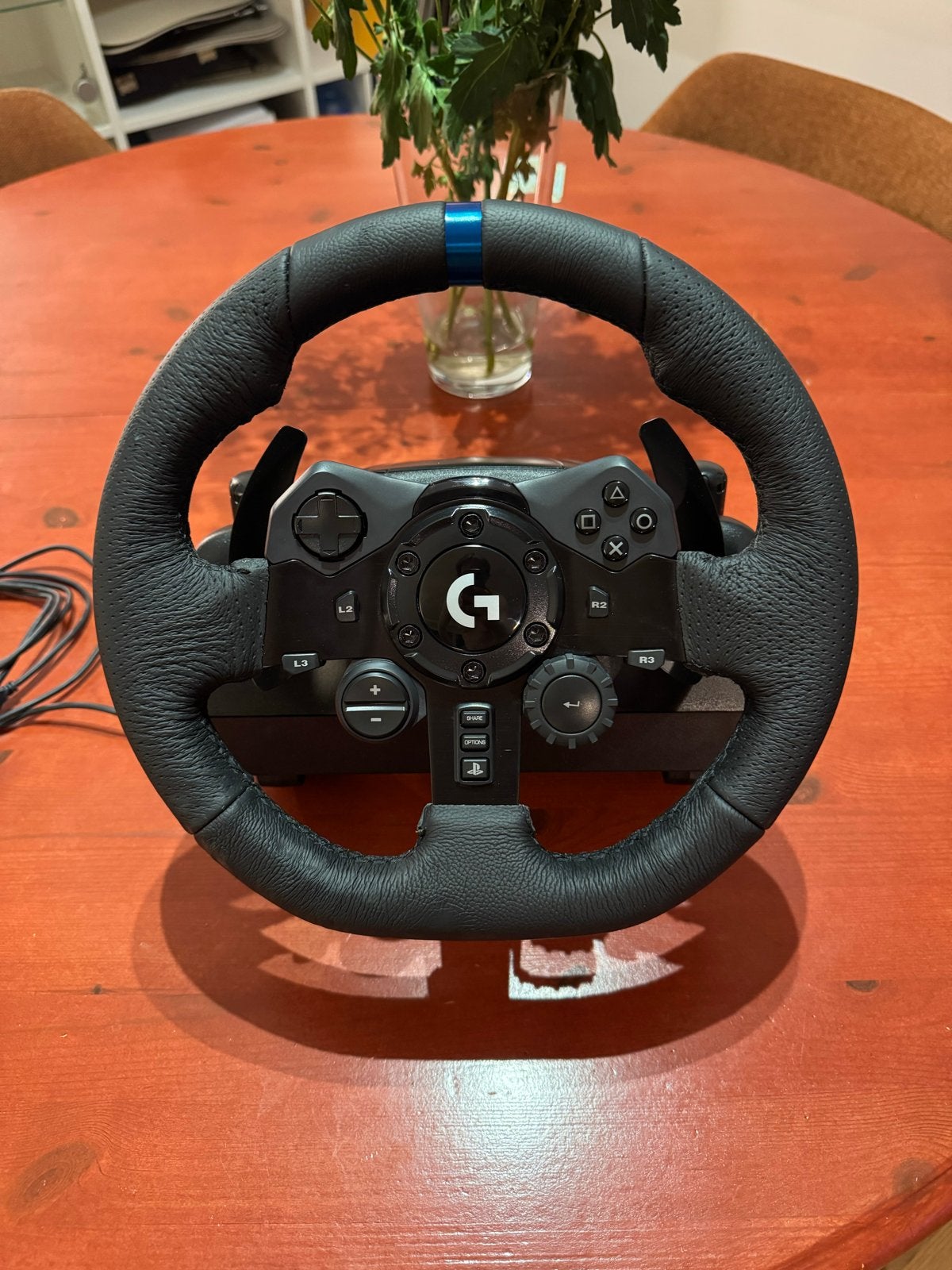 Logitech G G923 Racestuur met pedalen - Trueforce, Ophalen, Racestuur, Gebruikt, Force feedback
