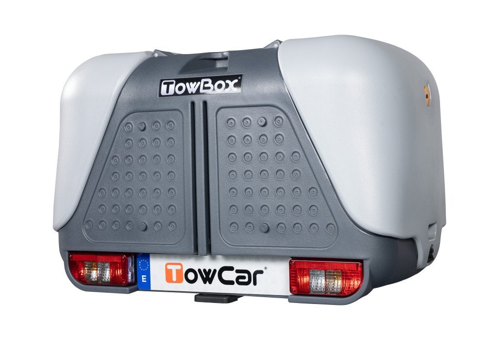 Trekhaakkoffer TowBox V2 390L te huur vanaf €4 p/dag, Auto diversen, Ophalen of Verzenden, Gebruikt
