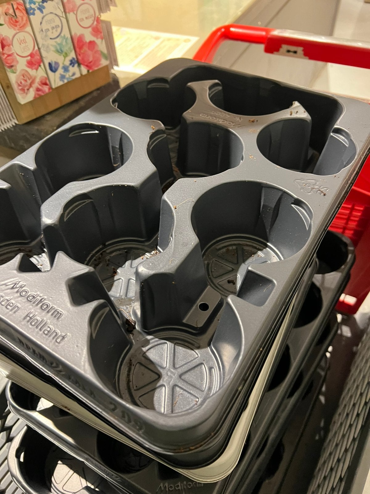 Gratis plastic fust, Tuin en Terras, Ophalen, Kunststof, Minder dan 30 cm, Rond