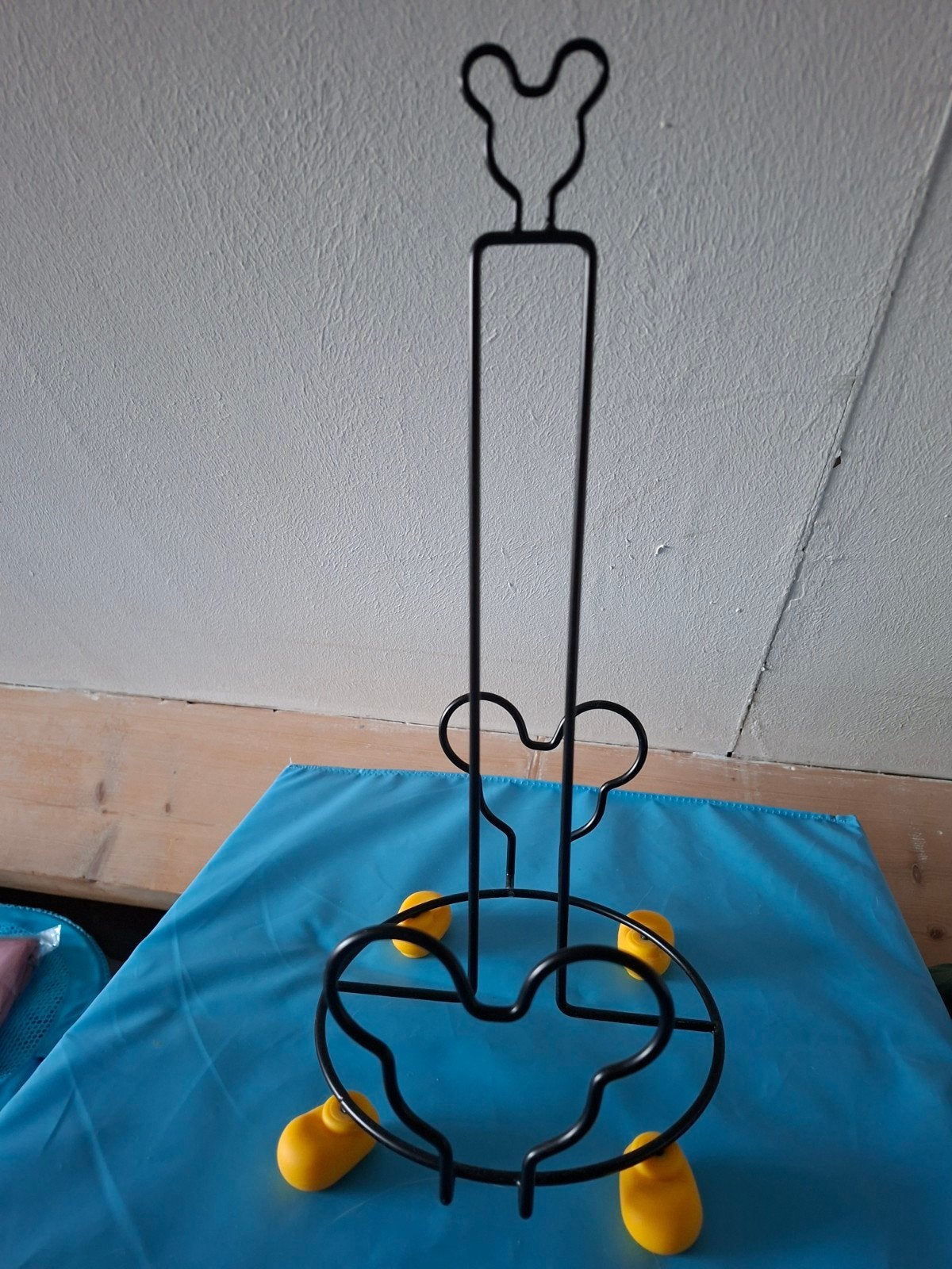 Disney Keukenrolhouder - Mickey Mouse Design, Huis en Inrichting, Overige typen, Ophalen of Verzenden, Zo goed als nieuw, Zwart