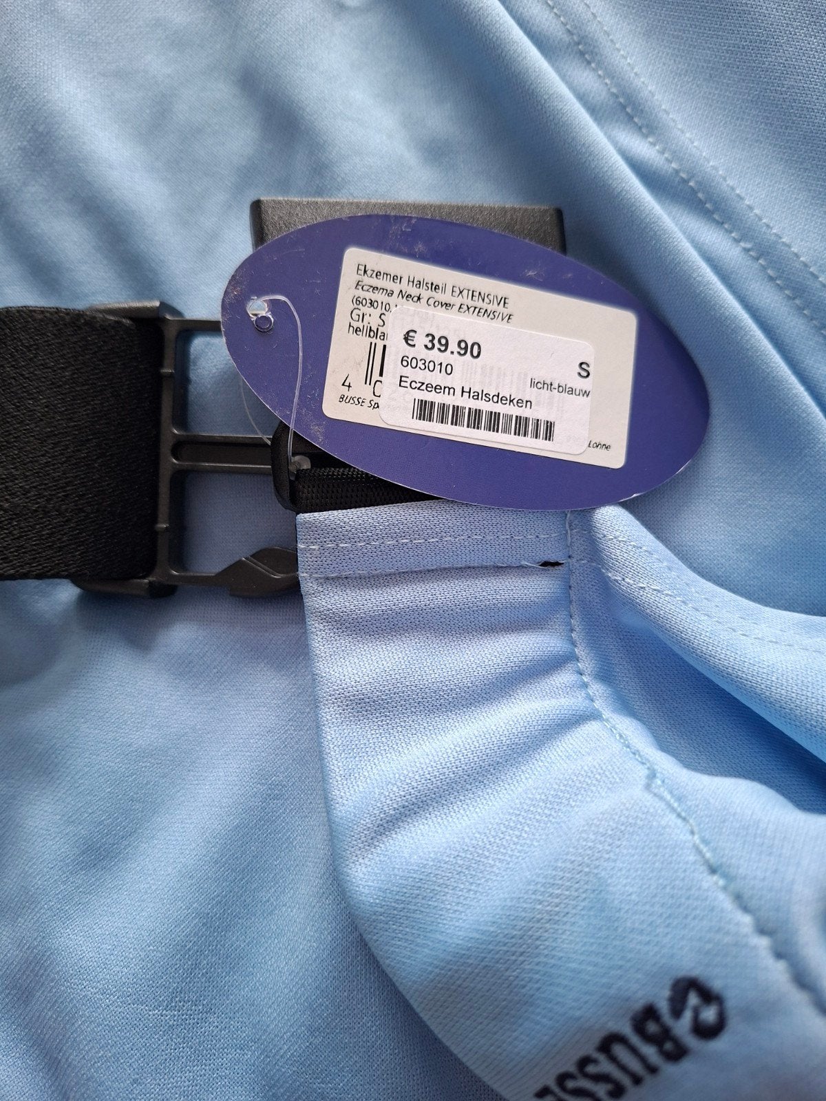 Nieuwe Busse eczeem deken licht blauw maat S, Overige merken, Nieuw, Ophalen of Verzenden, Eczeemdeken