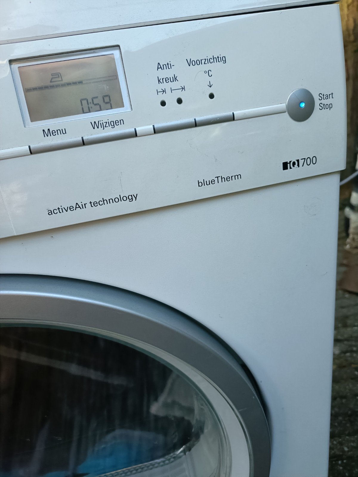 Siemens iQ700 blueTherm warmtepompdroger - Zelfreinigend, Witgoed en Apparatuur, Wasdrogers, Ophalen, Gebruikt, Anti-kreukfase