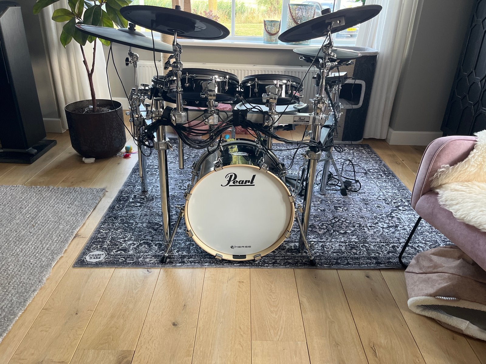 Pearl e/MERGE Elektronisch Drumstel - Zo goed als nieuw, Muziek en Instrumenten, Drumstellen en Slagwerk, Ophalen, Zo goed als nieuw