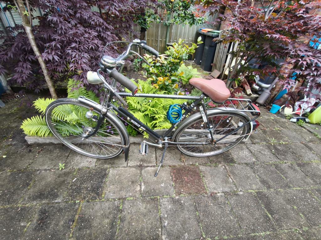 Gazelle fiets, gebruikt, in goede staat, Velgrem, Versnellingen, Ophalen of Verzenden, Gazelle