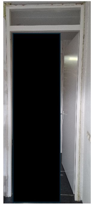 binnendeurkozijn, Gebruikt, Deurkozijn, 225 cm of meer, Hout