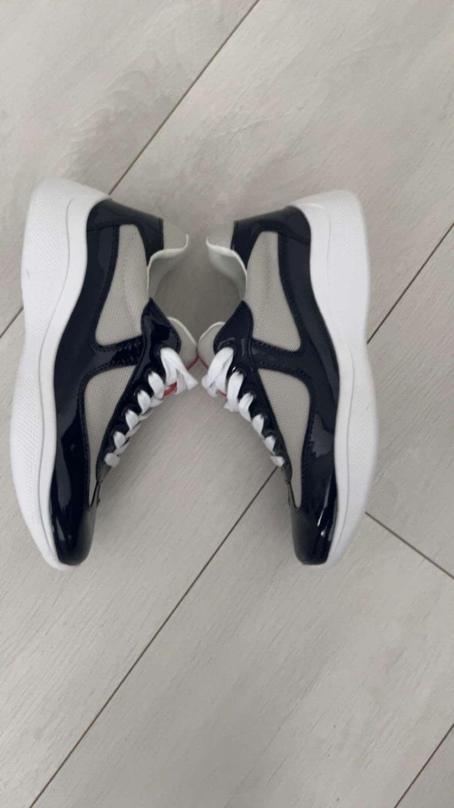 Prada cups, Zwart, Ophalen of Verzenden, Sneakers of Gympen, Zo goed als nieuw