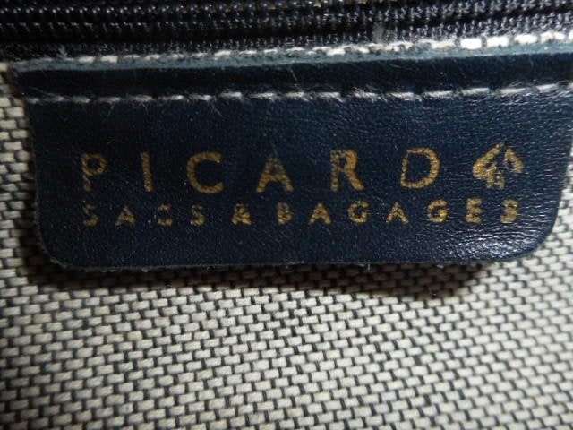 Picard Zwarte tasje - Elegant en Tijdloos, vintage, Ophalen of Verzenden, Zo goed als nieuw, Zwart, Handtas