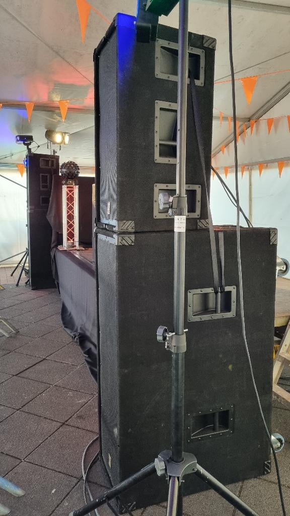 Sound Projects SP3 active geluid set meer dan 5500 watt, Ophalen, Zo goed als nieuw, Minder dan 500 watt