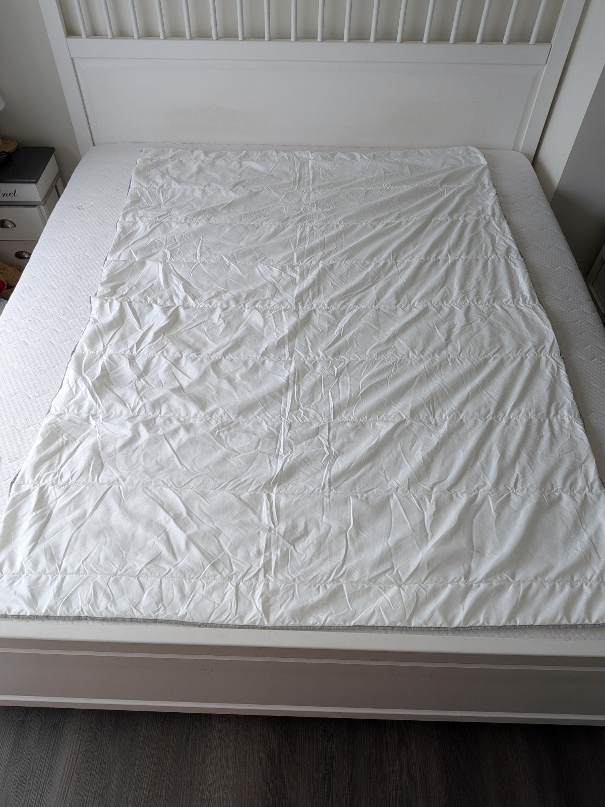 Éénpersoons zomer dekbed 140 x 200 cm (nieuw), Huis en Inrichting, Eenpersoons, Wit, Nieuw, Ophalen of Verzenden