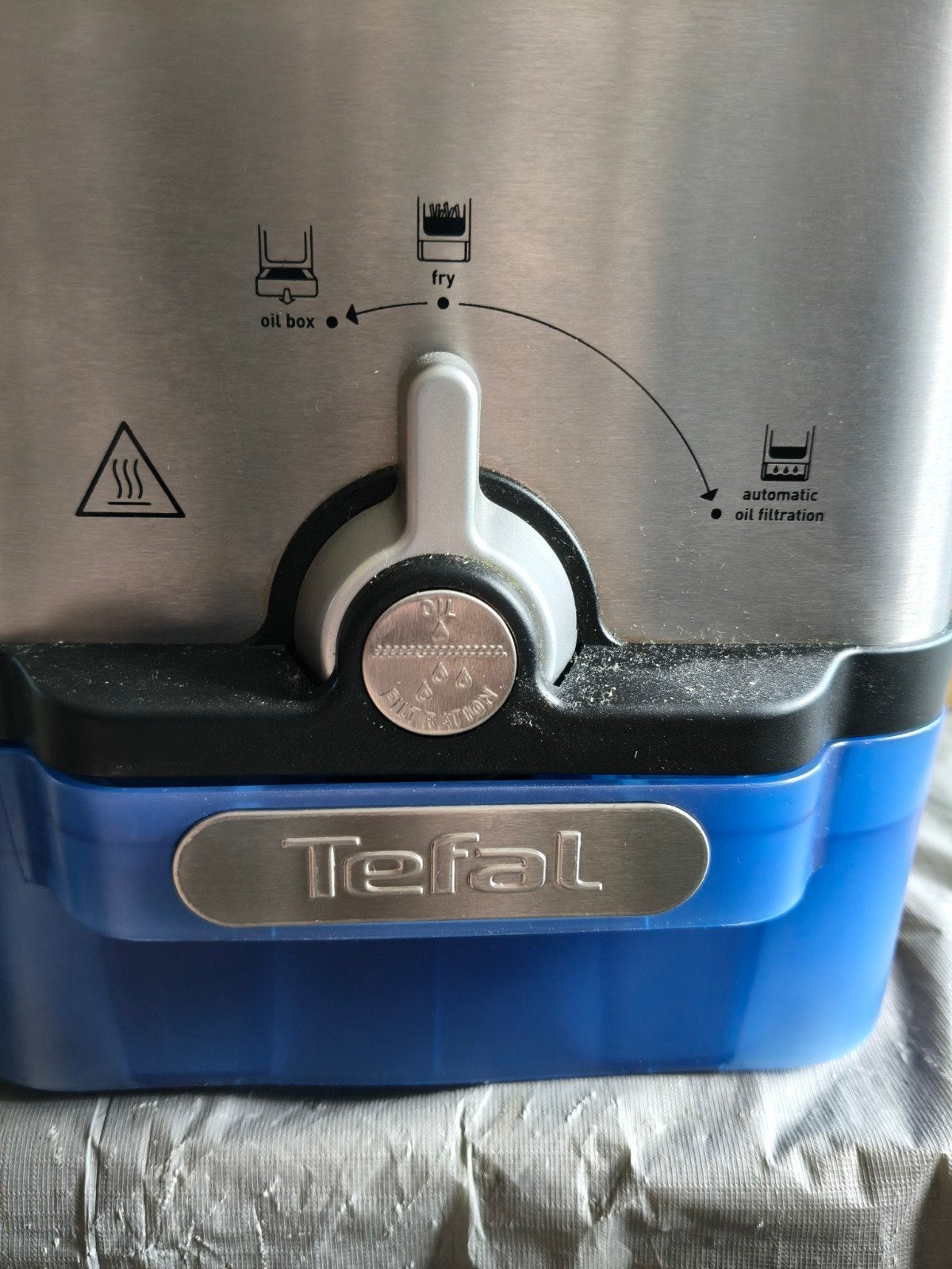 Tefal friteuse, 2 tot 3 liter, Ophalen, Gebruikt