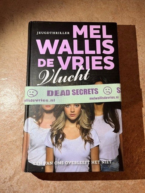 Te koop: Super spannend boek: "Vlucht" - Mel Wallis de Vries, Boeken, Ophalen of Verzenden, Fictie, Mel Wallis de Vries, Zo goed als nieuw