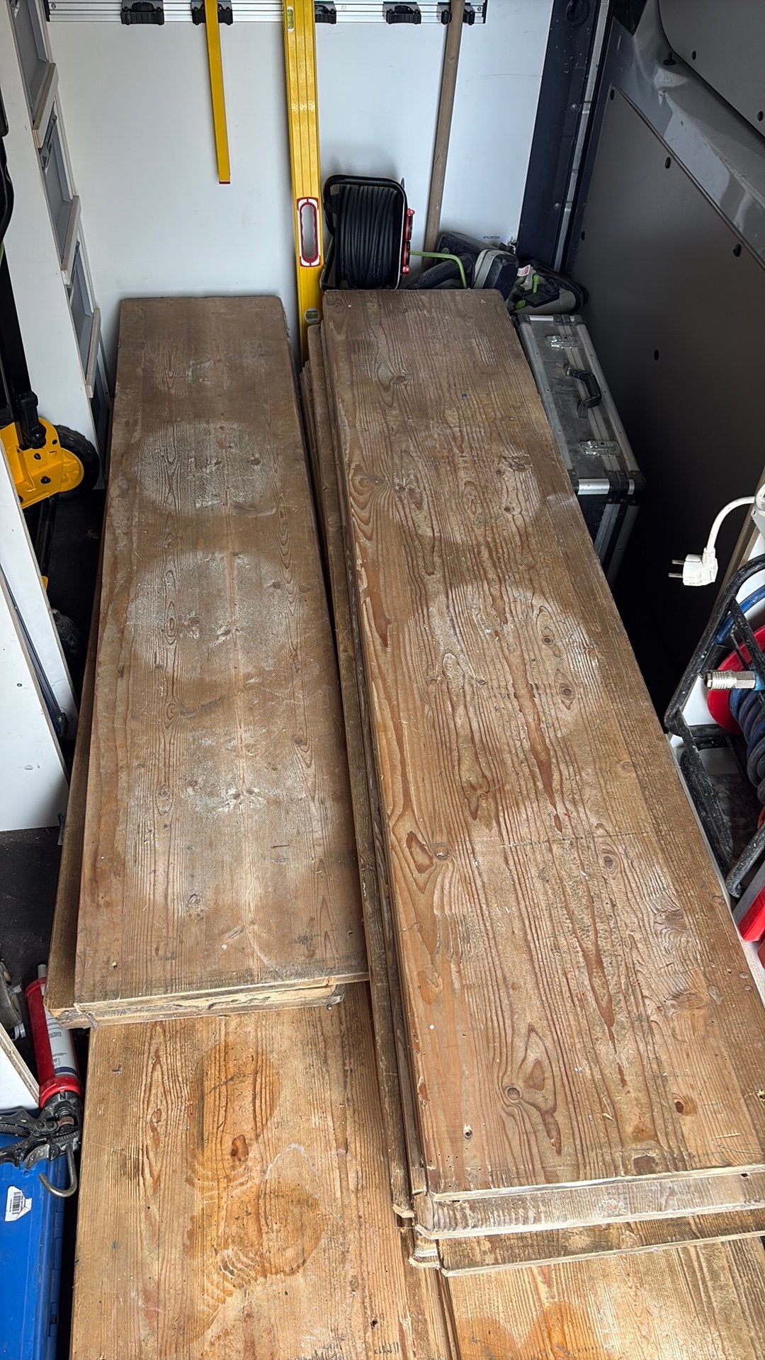 Planken oude kaas lig planken alkmaar, Ophalen of Verzenden, Zo goed als nieuw, 250 cm of meer, Planken