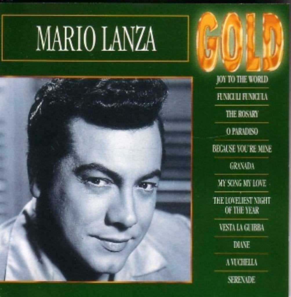 Mario Lanza - Gold, Overige typen, Ophalen of Verzenden, Zo goed als nieuw, Romantiek