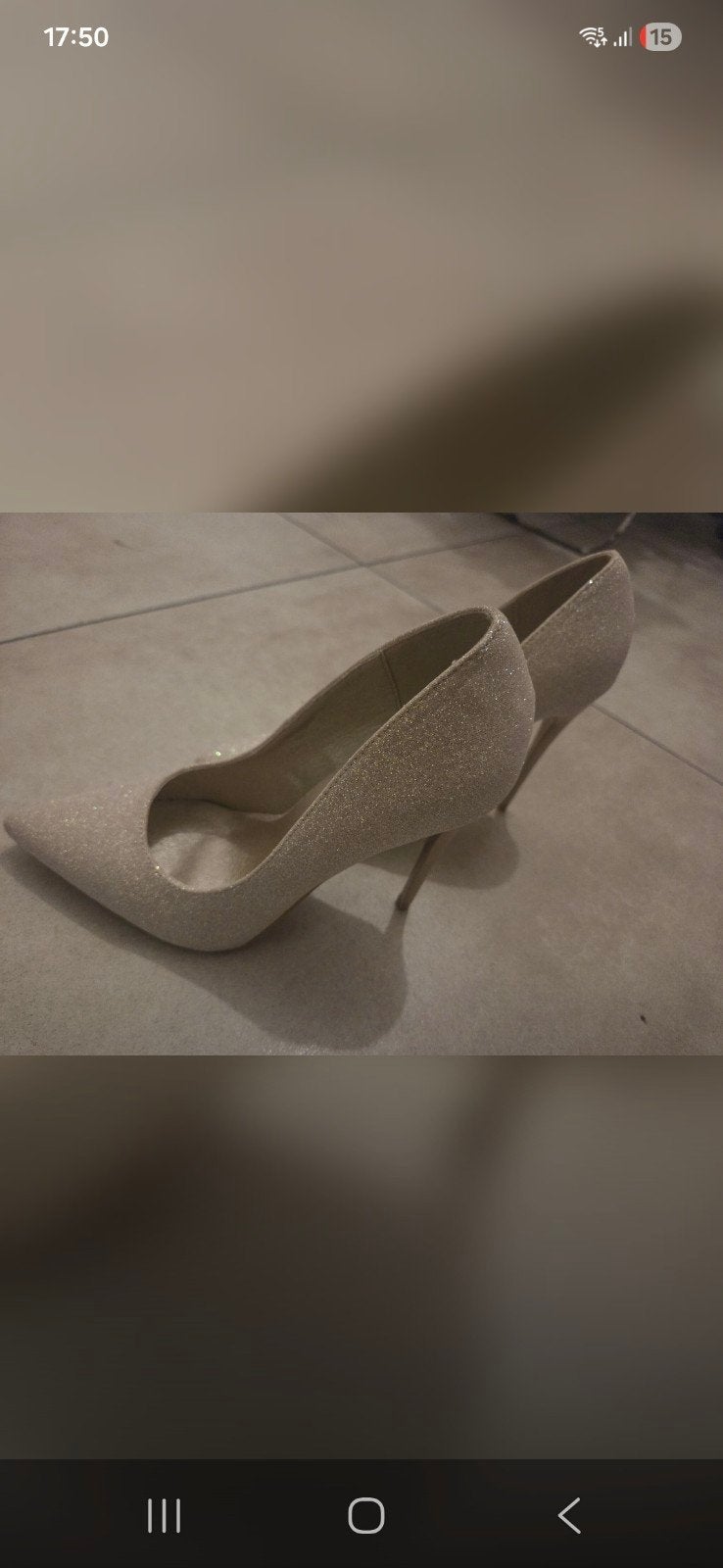 Nieuwe hakken maat 38, Ophalen of Verzenden, Nieuw, Beige, Pumps