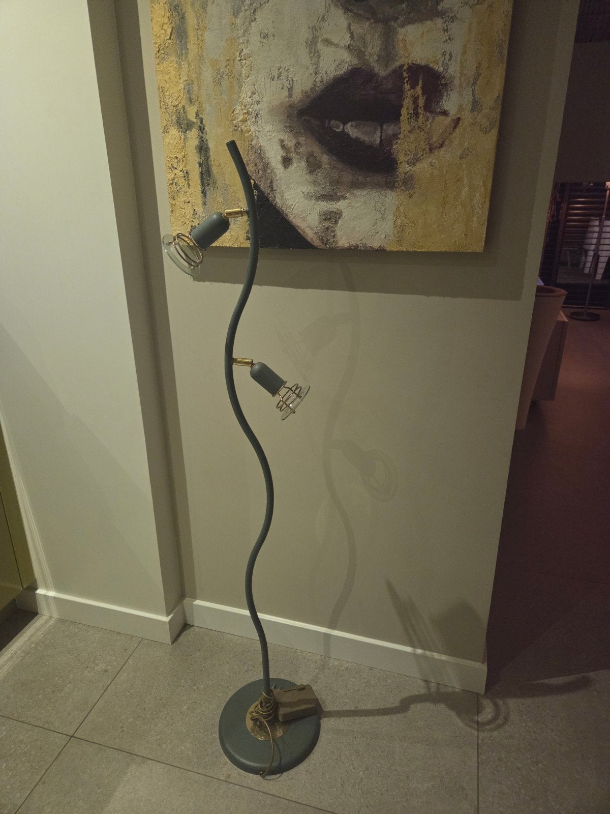 Vintage Jaren '80 Vloerlamp met Dimmer - Massive Design, Ophalen