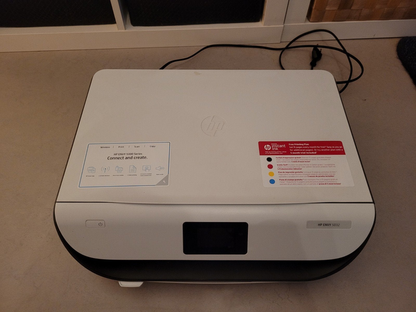 HP Envy 5032 All-in-One Printer - Draadloos en Kleur, Ophalen, Inkjetprinter, All-in-one, Draadloos
