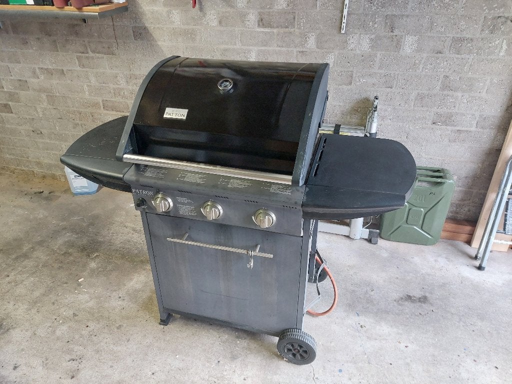 Gas barbecue, Ophalen, Gebruikt, Patton