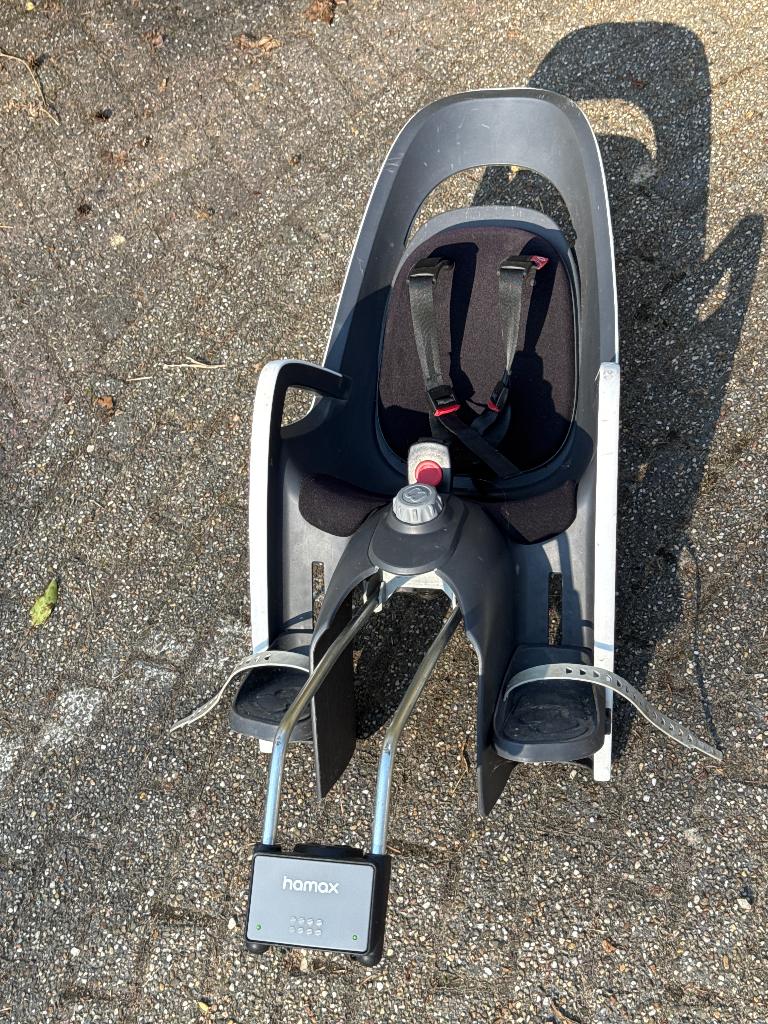 Kinderstoel fiets Hamax, Ophalen, Achterzitje, Gebruikt, 9 t/m 36 kg