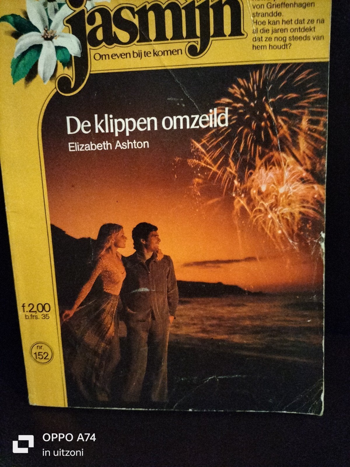 JASMIJN: De klippen omzeild - Elizabeth Ashton, Ophalen of Verzenden, Gelezen, Elizabeth Ashton, Nederland