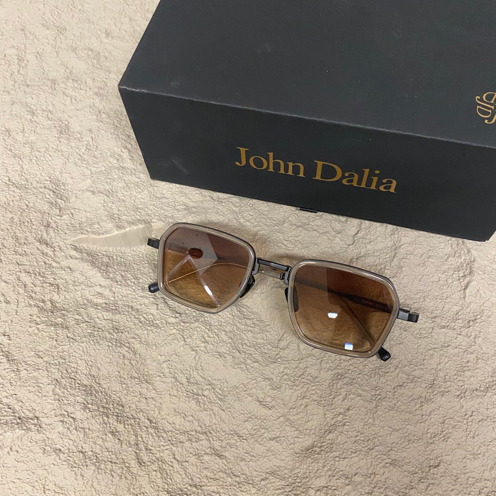 John Dalia Zonnebril – Nieuw – UV/Blauwlicht – Met Doos, Ophalen of Verzenden, Zonnebril, Overige merken