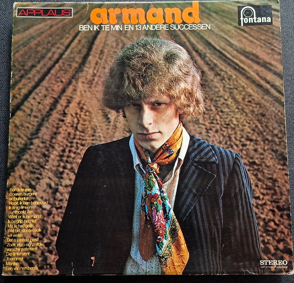 Armand - Ben ik te min en 13 andere successen (LP), Ophalen of Verzenden, Gebruikt, 12 inch, Levenslied of Smartlap