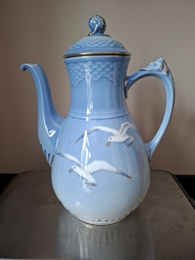 Royal Copenhagen Meeuwen Theepot - Nautische Lijn, Ophalen of Verzenden