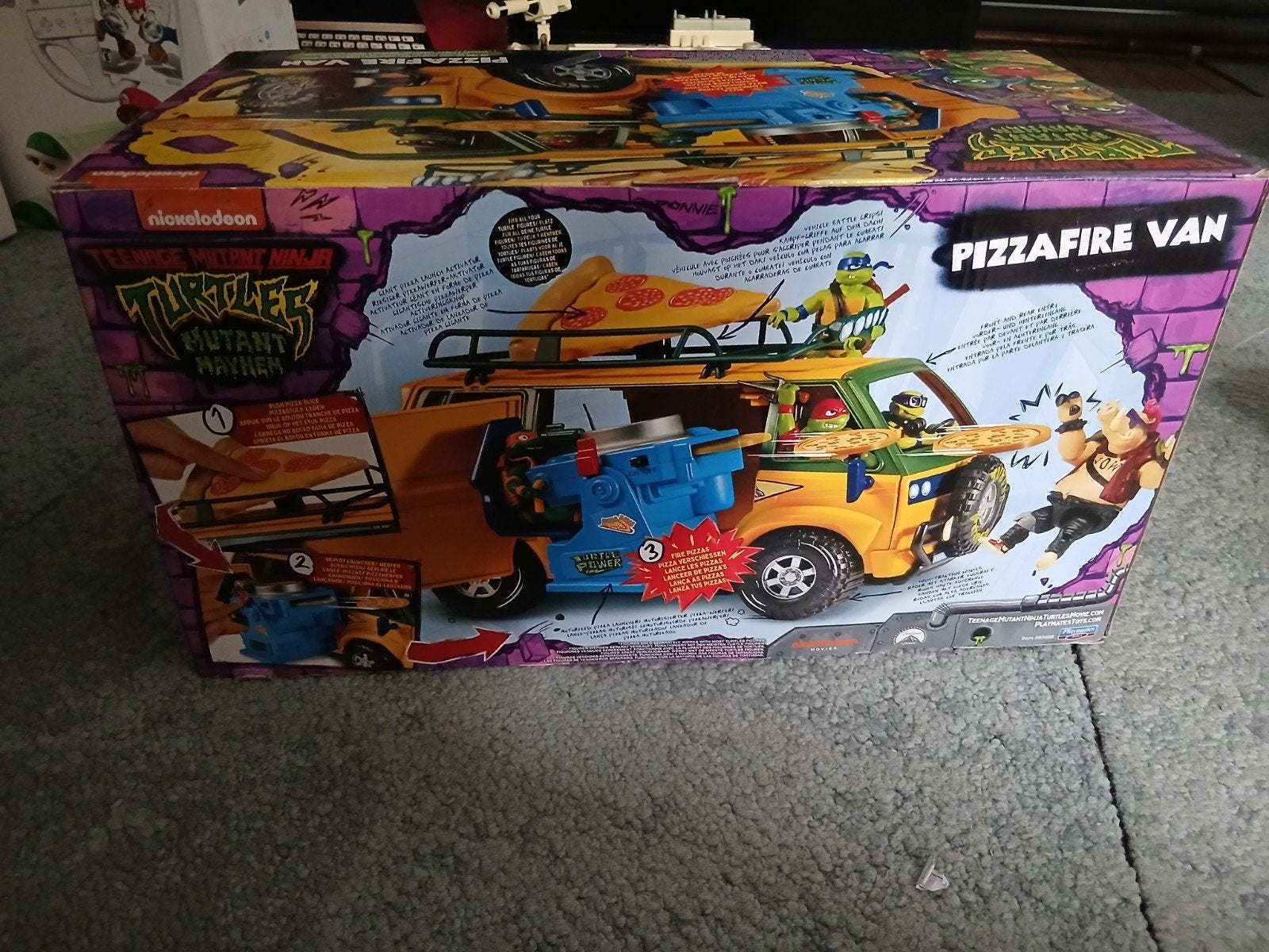 Teenage Mutant Ninja Turtles Pizza fire Van Speelset, Ophalen of Verzenden, Nieuw