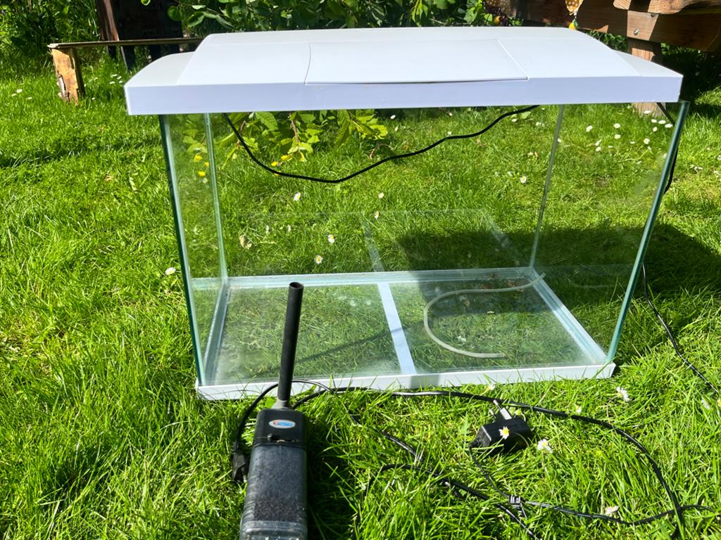 Aquarium 75 liter met pomp, Dieren en Toebehoren, Ophalen of Verzenden, Zo goed als nieuw