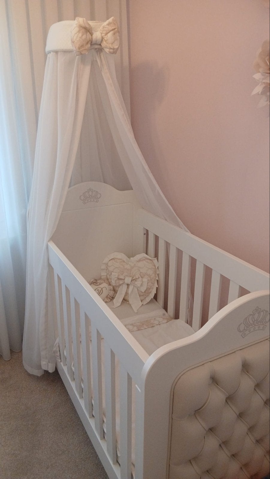 Luxe babykamer Poppedoll - Zo goed als nieuw, Ophalen of Verzenden, Zo goed als nieuw, Minder dan 140 cm, Matras