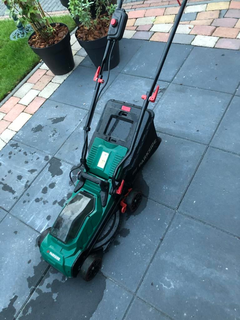 Parkside Accu Grasmaaier 20V - Zonder accu en lader, Tuin en Terras, Cirkelmaaier, Accu-grasmaaier, Ophalen of Verzenden, Zo goed als nieuw