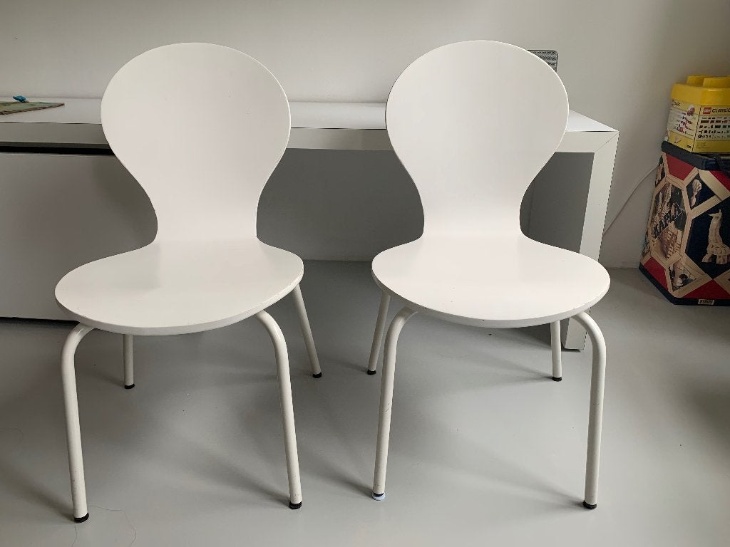 Witte vlinder stoel voor kinderen, Ophalen, Gebruikt, Stoel(en)