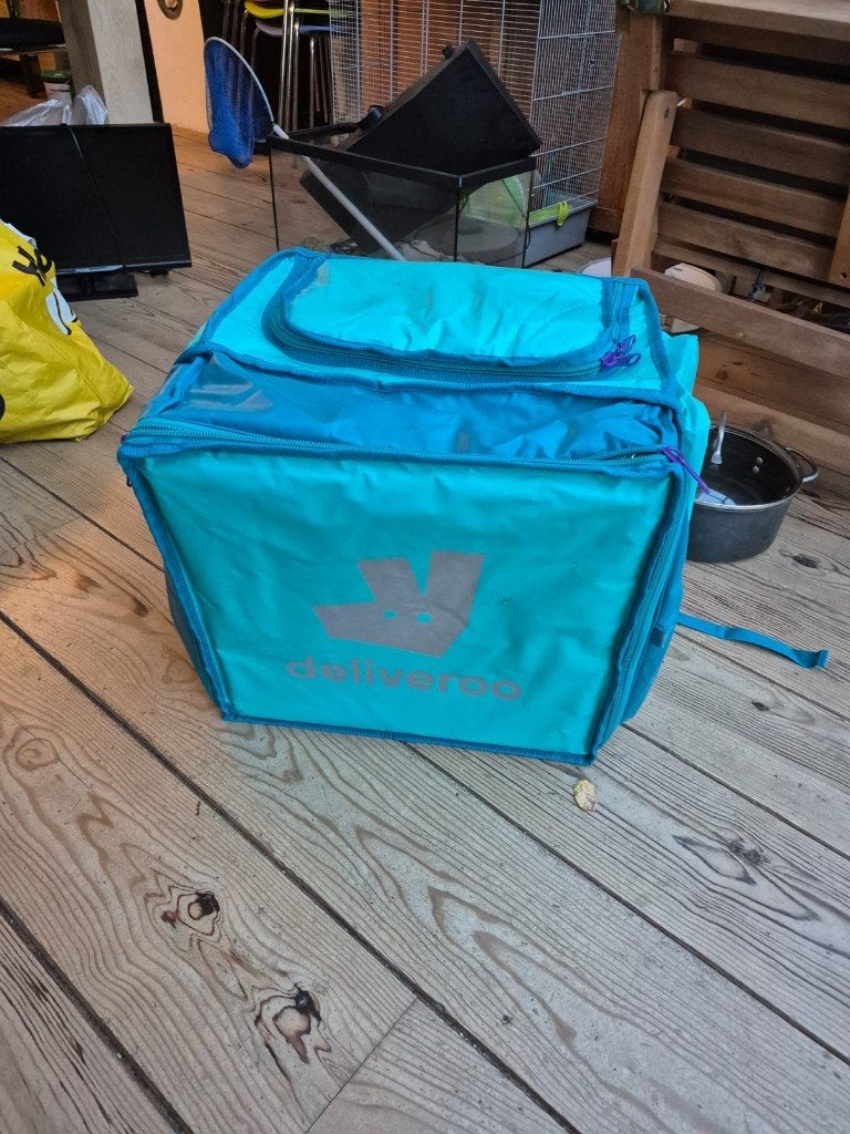 deliveroo tas, Overige merken, Gebruikt, 25 tot 40 cm, 30 tot 45 cm