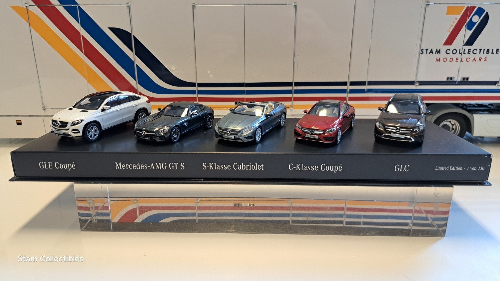 Norev / Iscale Mercedes-Benz Presseset "Modern Luxury" 2015, Auto, Norev, Ophalen of Verzenden, Zo goed als nieuw