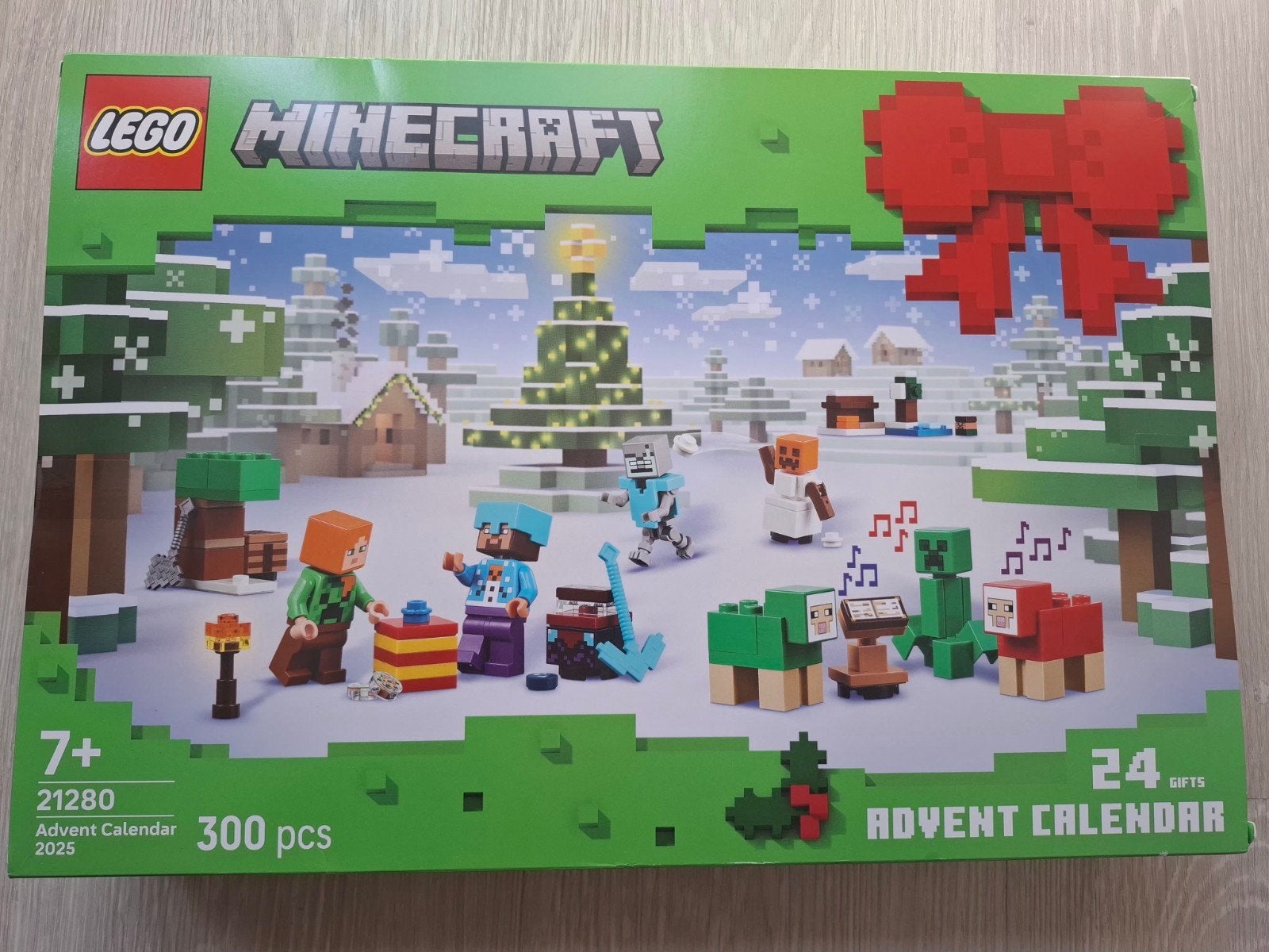 LEGO 21280 Minecraft Adventkalender, Ophalen, Minder dan 500 stukjes, Rubik's of 3D-puzzel