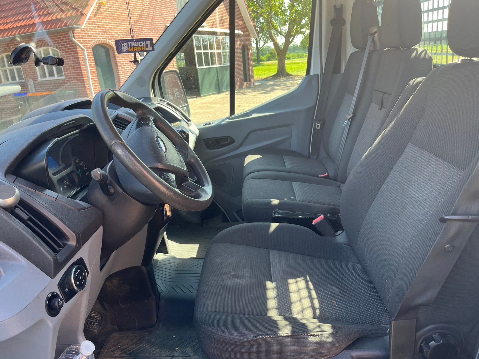 Ford Transit 2015, Euro 5, Zwart, 4 cilinders, Wit