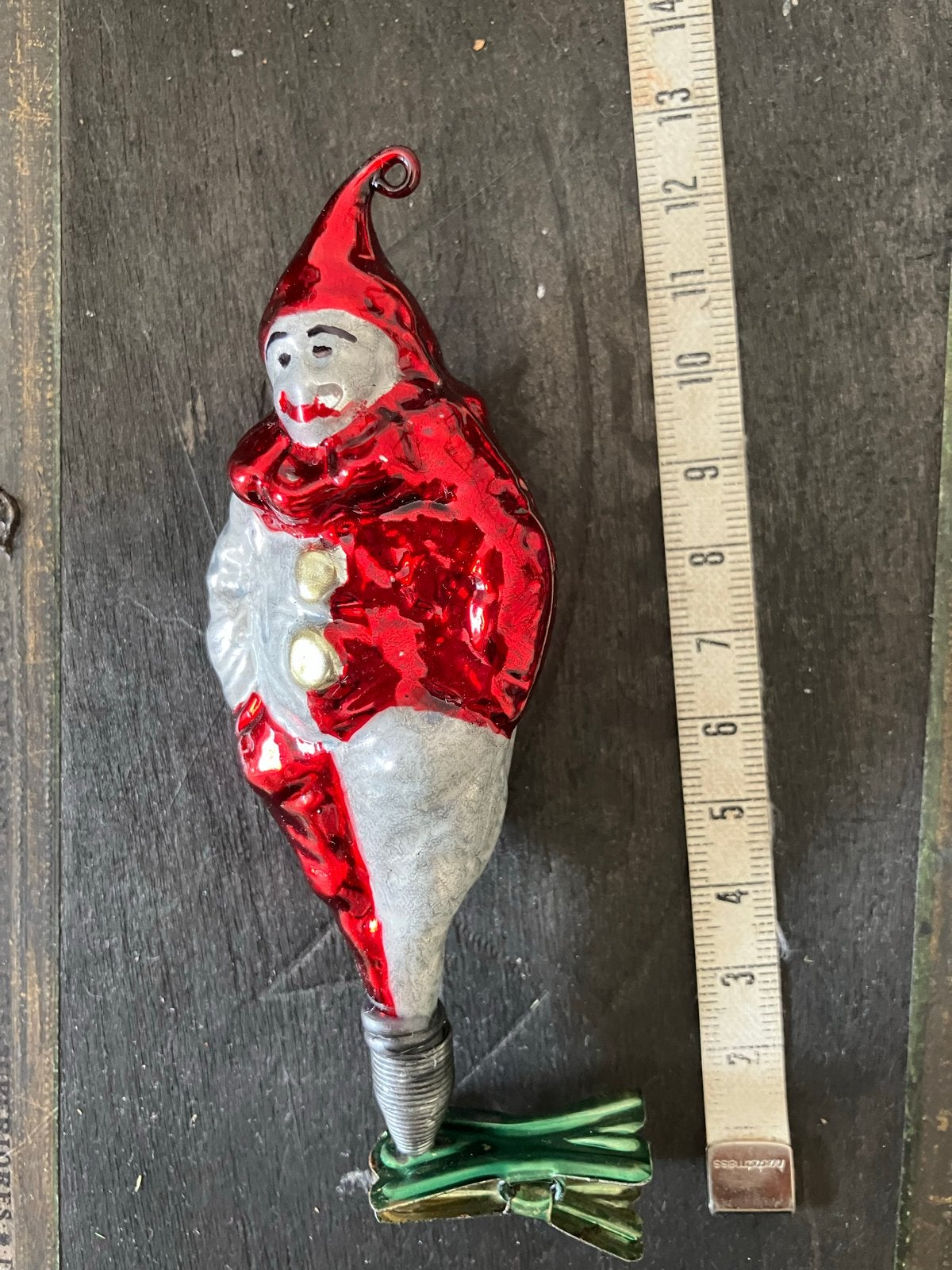 Oude kerstversiering clown, Ophalen of Verzenden
