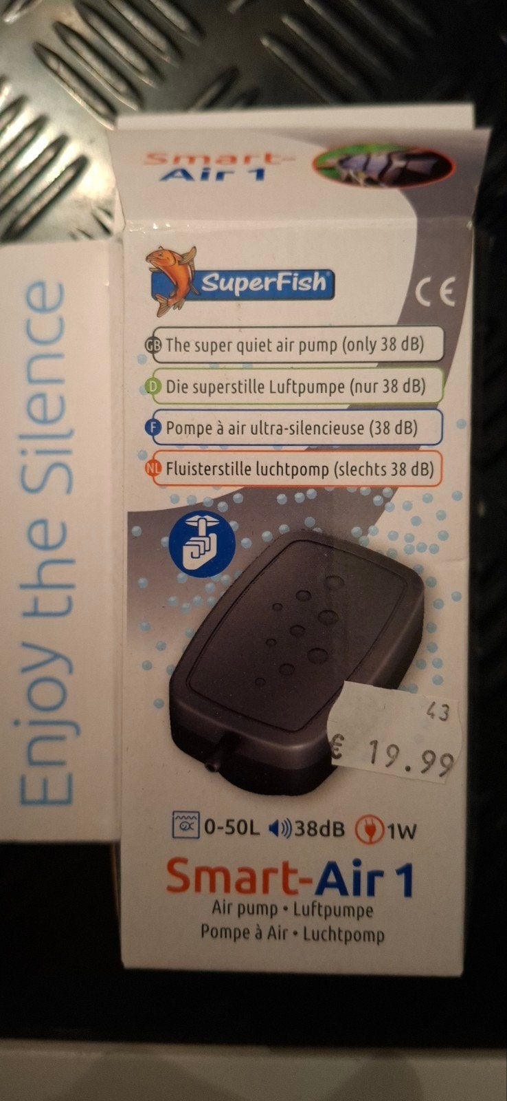 Super fish smart air 1, Ophalen