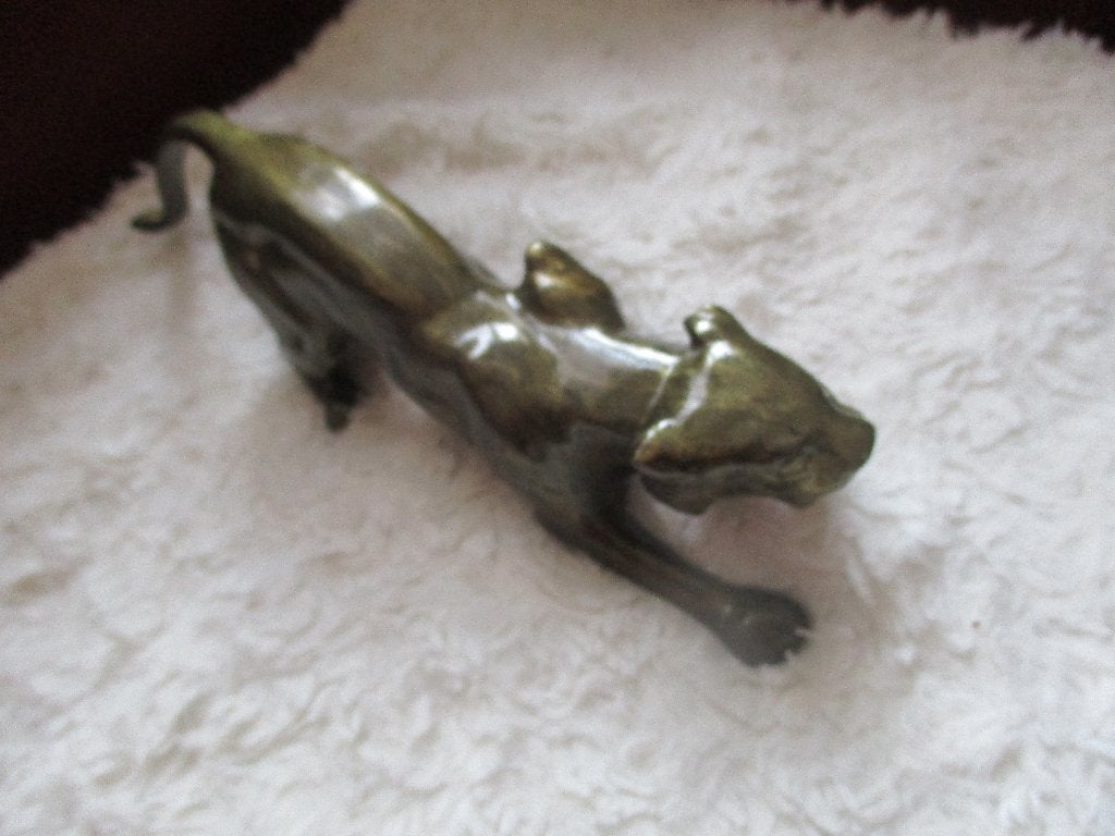 art deco leeuw, Antiek en Kunst, Art deco, Ophalen of Verzenden, Zoogdier, 20 - 50 cm
