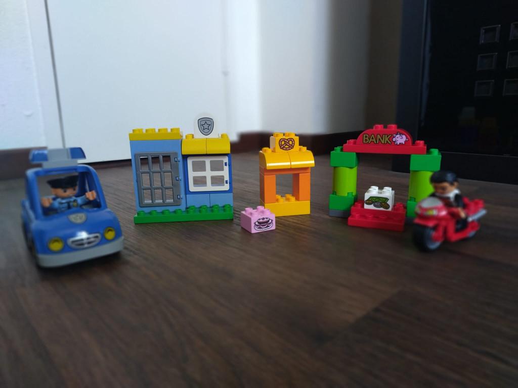 Duplo politie set, Overige thema's, Ophalen of Verzenden, Zo goed als nieuw, Duplo