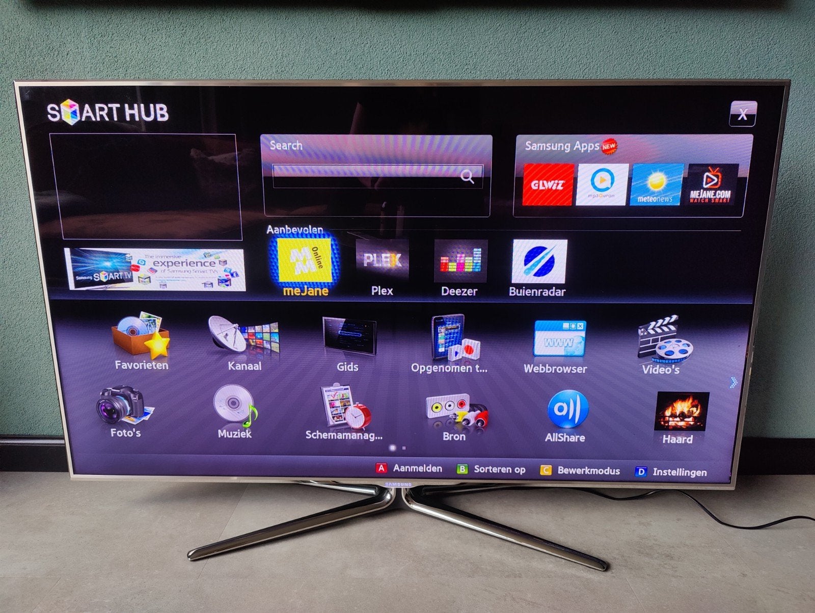 55" D8000 Series 8SMART 3D Full HDLED TV, Gebruikt, Ophalen of Verzenden, 100 Hz, Samsung