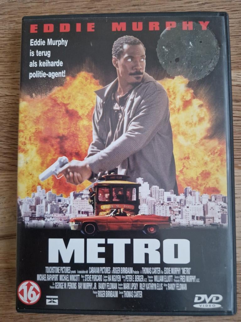 Metro , eddie murphy, Alle leeftijden, Ophalen of Verzenden, Zo goed als nieuw