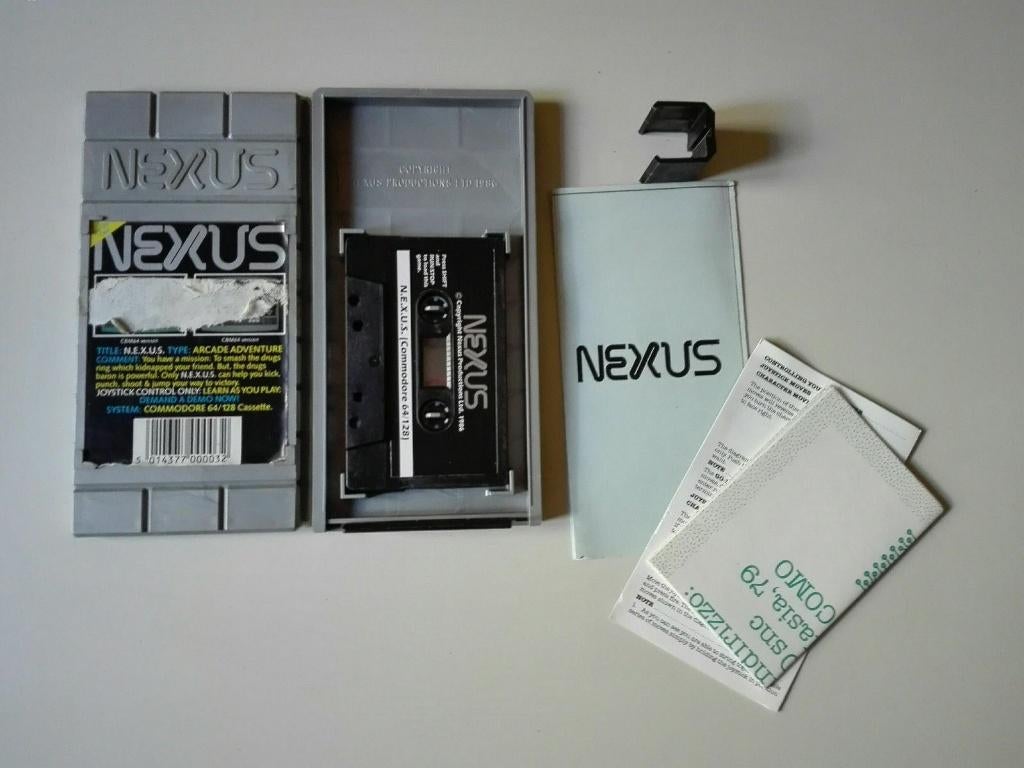 NEXUS Commodore 64 128 C64 CASSETTA COMPLETE, Verzenden, Commodore