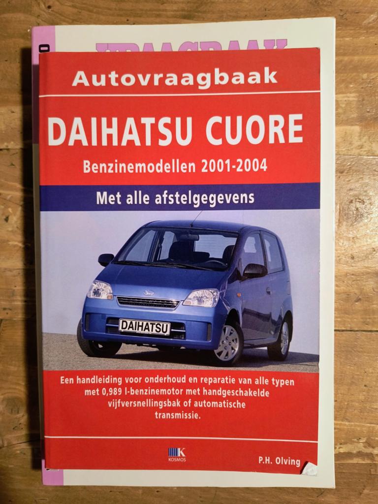3x Vraagbaak: Daihatsu Cuore, Suzuki Alto, Daewoo Matiz, Boeken, Ophalen of Verzenden