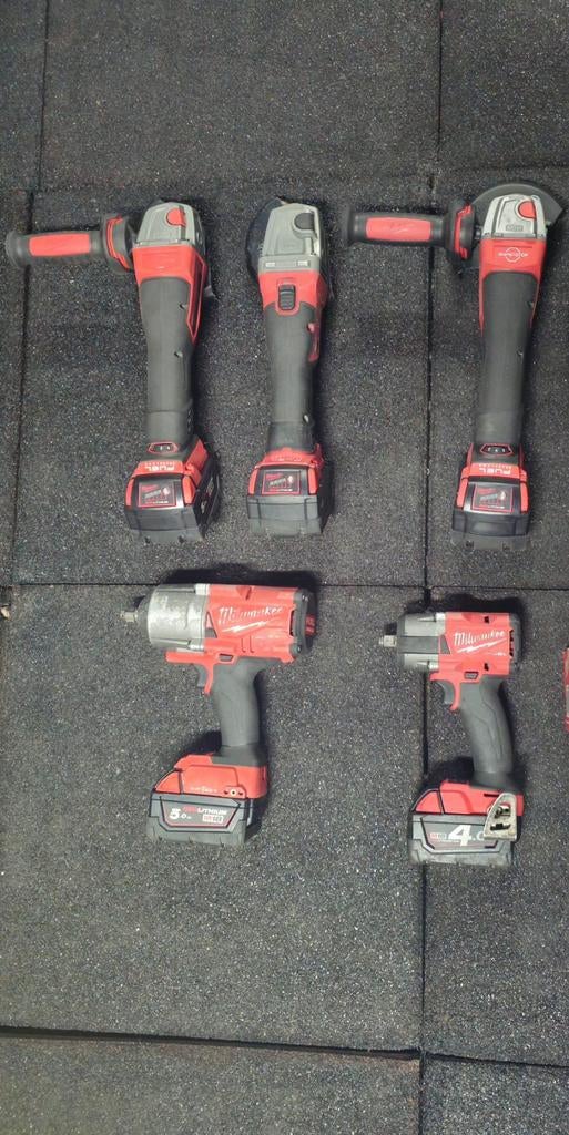 Milwaukee M18 Set, Doe-het-zelf en Verbouw, Gereedschap | Overige machines, Ophalen of Verzenden, Zo goed als nieuw