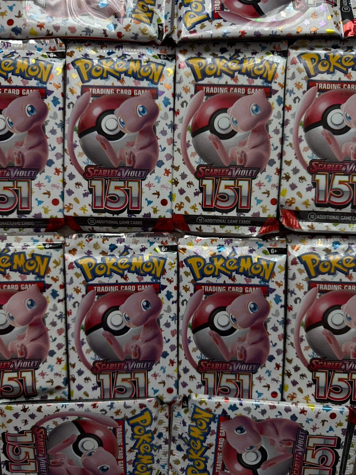 Pokémon - 151 Booster Packs! (57x), Ophalen, Nieuw, Booster, Foil