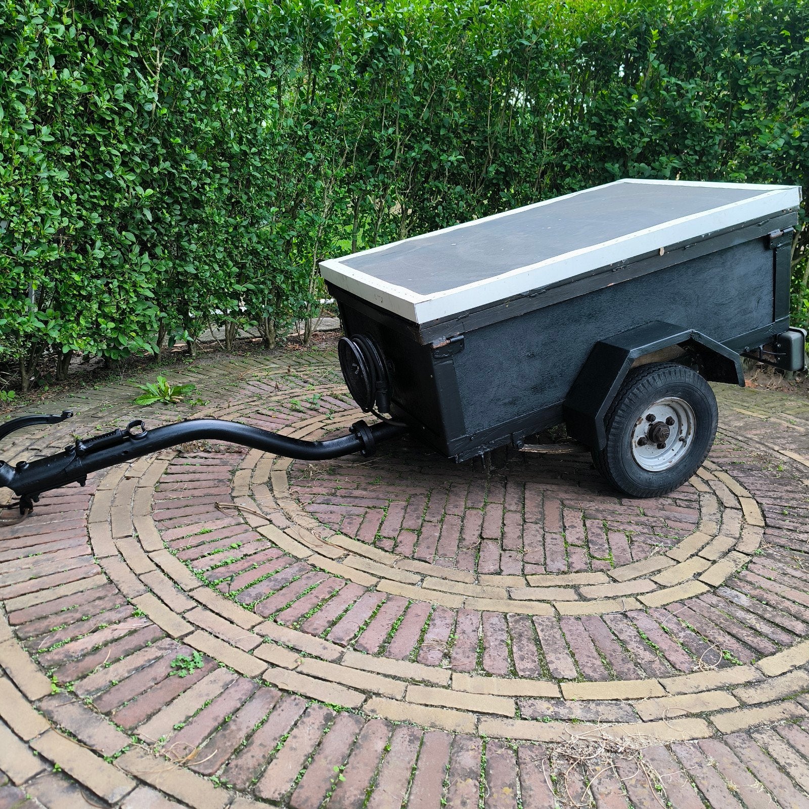 bagage aanhanger compact handig kar karretje aanhangwagen, Ophalen