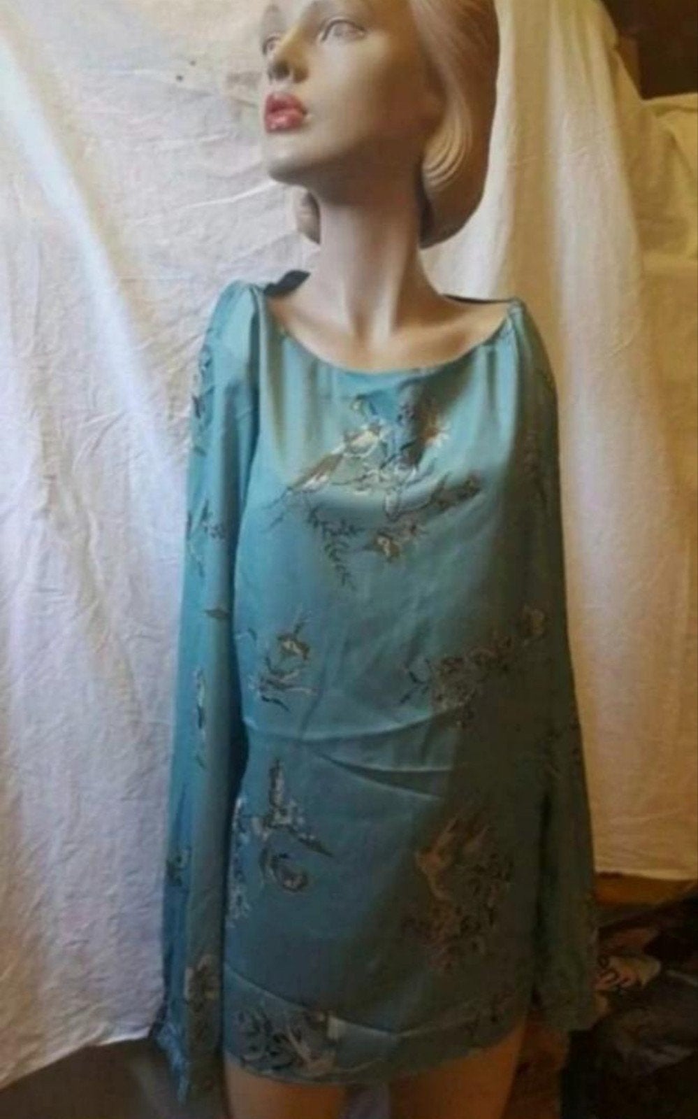 leuke blouse, Ophalen of Verzenden, Zo goed als nieuw, Maat 38/40 (M), Groen